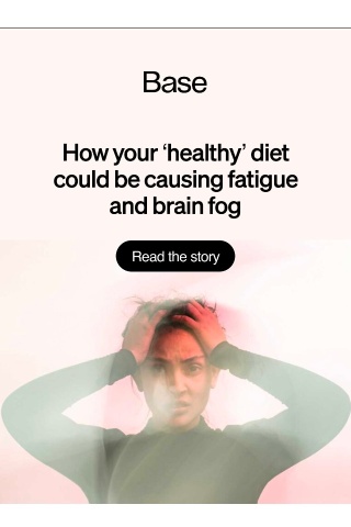 Could your ‘healthy’ diet be causing fatigue and brain fog?