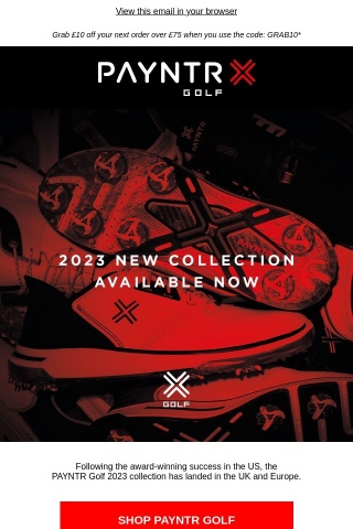 PAYNTR Golf's 2023 New Collection Has Landed!