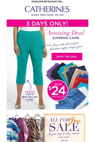 Amazing Deal: $24 Suprema® Capri...