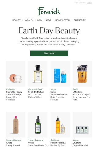 Celebrate Earth Day with our beauty favourites