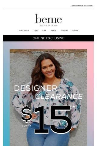 HUGE $15* Designer Summer Clearance! 🧨
