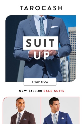 New $199.99 Sale Suits