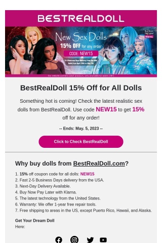 Re: BestRealDoll Invites You to The New Dolls Party