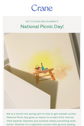It's National Picnic Day! ☀