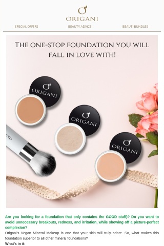 The one-stop foundation you will fall in love with!