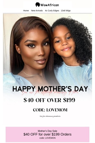 $40 Off Mother's Day Sale is Now On😍 LOVE MOM 🥰