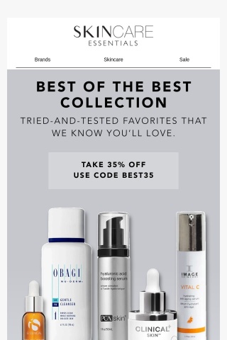 35% Off The Best Of The Best Collection