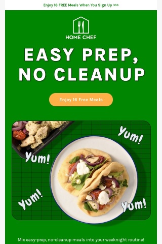 Get all your ingredients delivered ready to cook! You've gotta try these Fast & Fresh Meals...