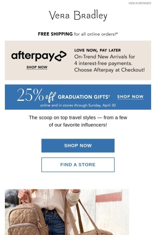 Graduation gift ideas + they're 25% off!
