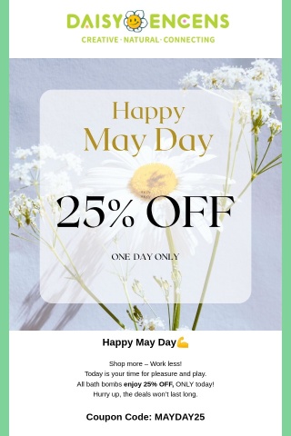 💪Happy May Day - Up to 83% OFF Everything