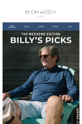 Billy’s Picks: Weekend Comfort