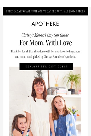 Chrissy’s Mother’s Day Gift Guide ❤️
