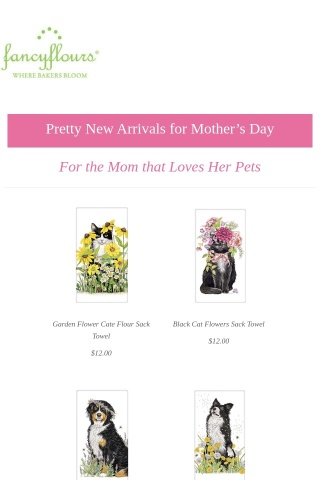 Pretty New Arrivals for Mother’s Day
