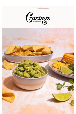 Cheesy guac, spicy margs, need we say more? 🌮