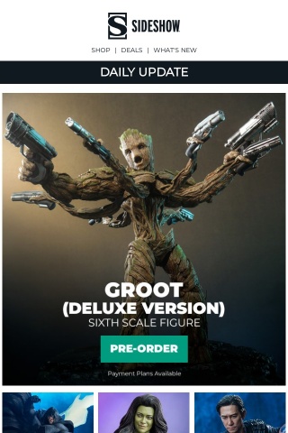 Spoiler alert – a brand new Groot! 🌱