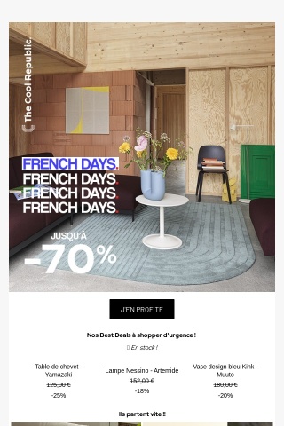 FRENCH DAYS : Nos best deals !
