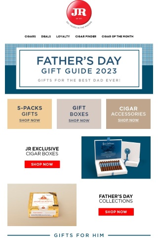 Shop our Father's Day Gift Guide for the perfect gift for Dad