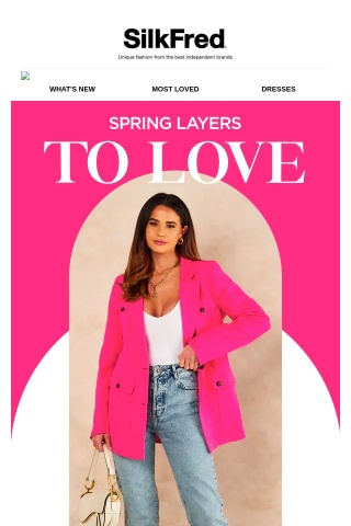 Spring layers you’ll love 💕