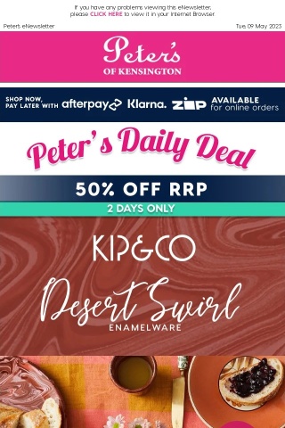 50% Off RRP - Kip & Co - 2 Days Only!