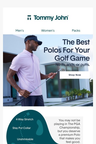Get These Polos For The Sake Of Your Golf Game