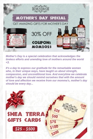 ❤️ GET LAST MINUTE GIFT CARDS FOR MOM! FREE ARGAN OIL, GIFTS FOR MOM,  MEGA COUPONS, & MORE!