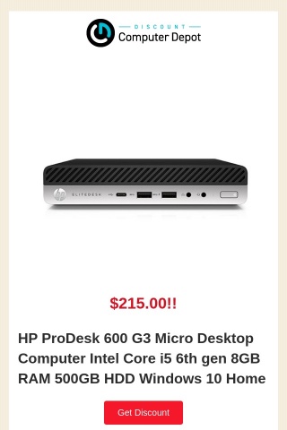 🔥Hp 6th gen i5 Only $215🔥