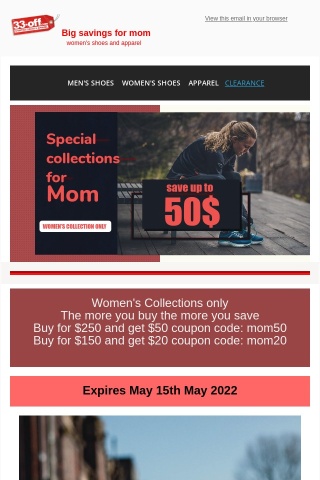 👩‍🦰Happy Mother's Day |Save Up to 50$