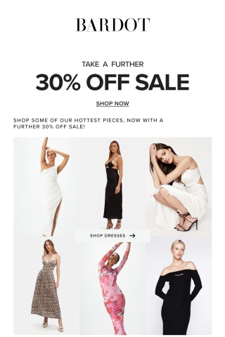 Sale On Sale | Take a Further 30% Off