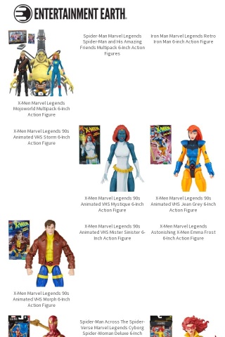 VHS X-Men Marvel Legends - No Late Fees Here!