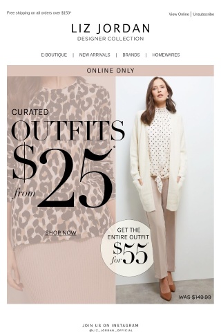 An entire outfit for $55!