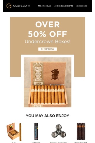 Big savings on Undercrown today only