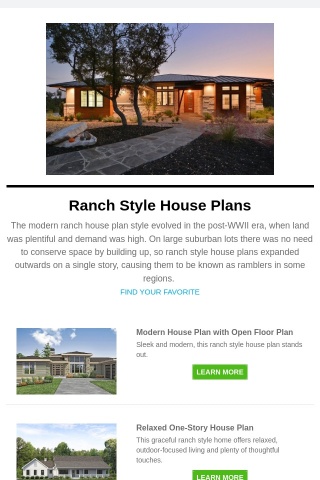 Looking for a traditional ranch house plan?