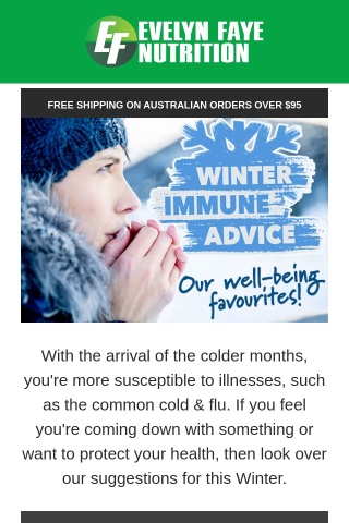 Winter Immune Advice: Our picks for your well-being in Winter