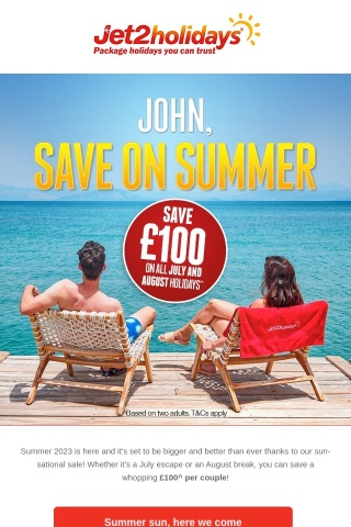 John, save on summer
