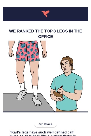 We Ranked The Top 3 Legs In The Office