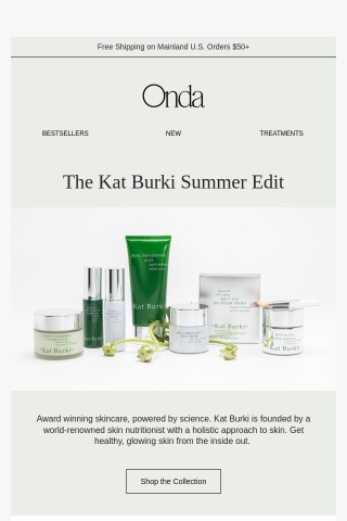 Kat Burki Summer Essentials 💚