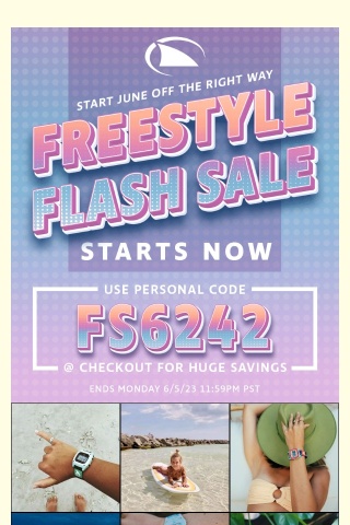 June Flash Sale ⚡️ Starts Now