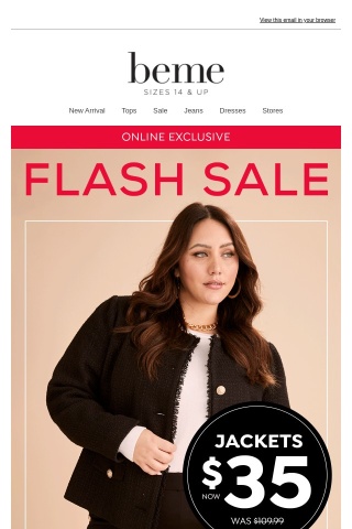 URGENT 😱 $35 Winter Jackets Today Only!
