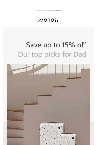 The Father's Day Sale starts now!