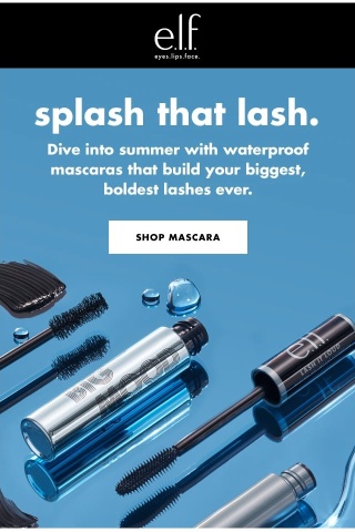 The waterproof mascaras to end 'em all 🌊