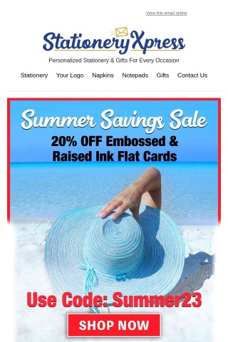 Enjoy 20% OFF on Flat Cards! (Your Coupon Code Inside!)