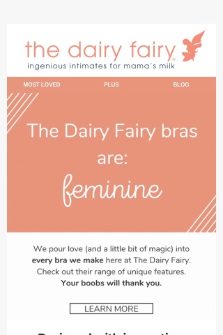 🧚🏻‍♀️ The Dairy Fairy: Designed For YOU! 🧚🏻‍♀️