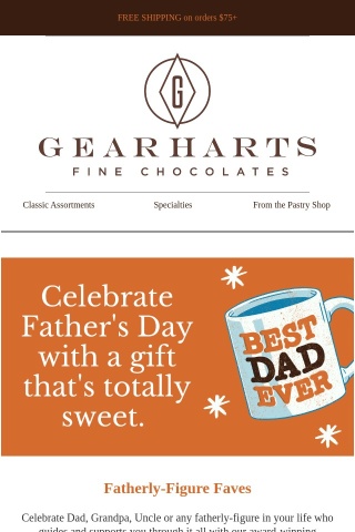 A totally sweet gift for the best Dad ever...shop now 🍫!