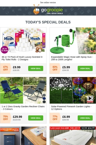 GIANT HOME & GARDEN CLEAROUT: Everything Must Go!