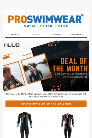 Huub Wetsuits SAVE 50% 🌊 From £139.99
