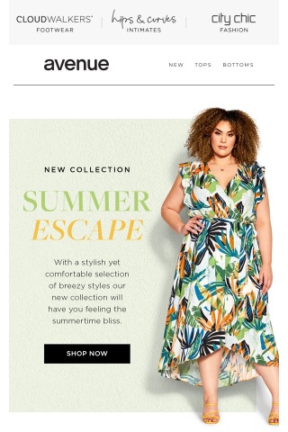 New Collection | Summer Escape + 60% Off* Sitewide