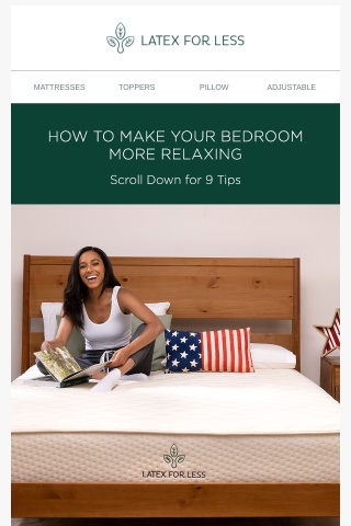 9 Tips for a More Relaxing Bedroom