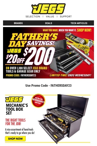 👉🏻 Open This Email For Your Father's Day Promo Code