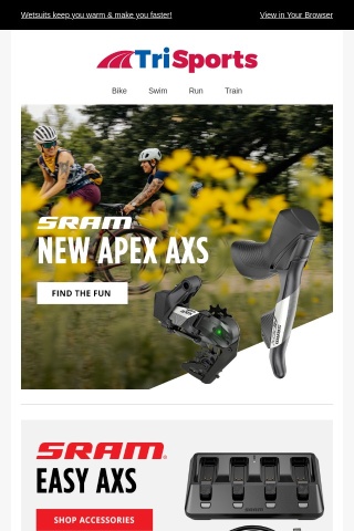New Apex AXS From SRAM — Find the Fun