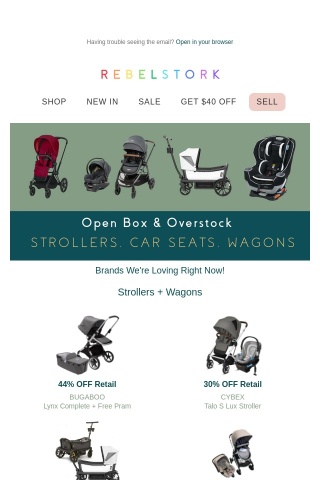 Strollers, Car Seats, and Wagons, Oh MY!